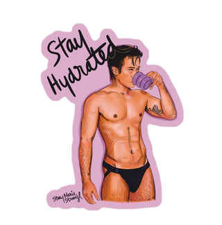 Stay Hydrated (Hudson Williams) Sticker