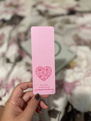 Forehead Kisses and Books - Bookmark