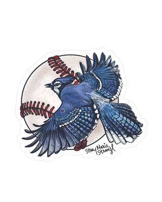 Toronto Blue Jays Baseball Sticker