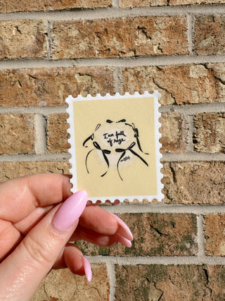I’m Full of Rage Stamp Sticker