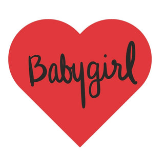 Babygirl Heart Sticker
