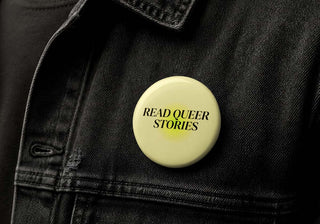 Read Queer Stories Button Pin