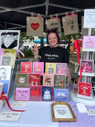 Love Struck Valentine’s Day Greeting Card