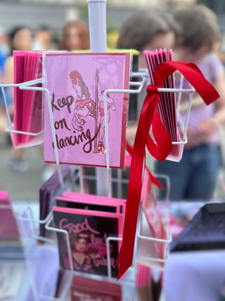 Keep on Dancing Greeting Card