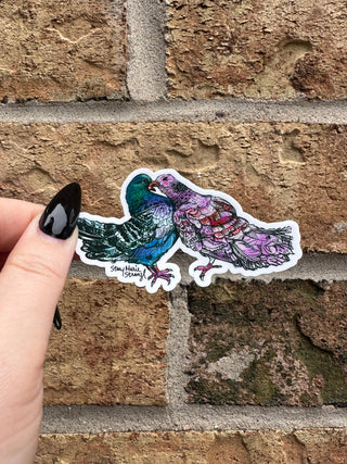 Pigeon Sticker