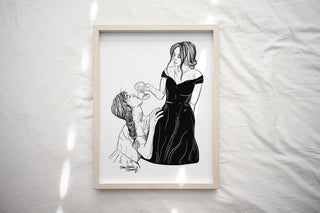 “Just Roommates” Art Print